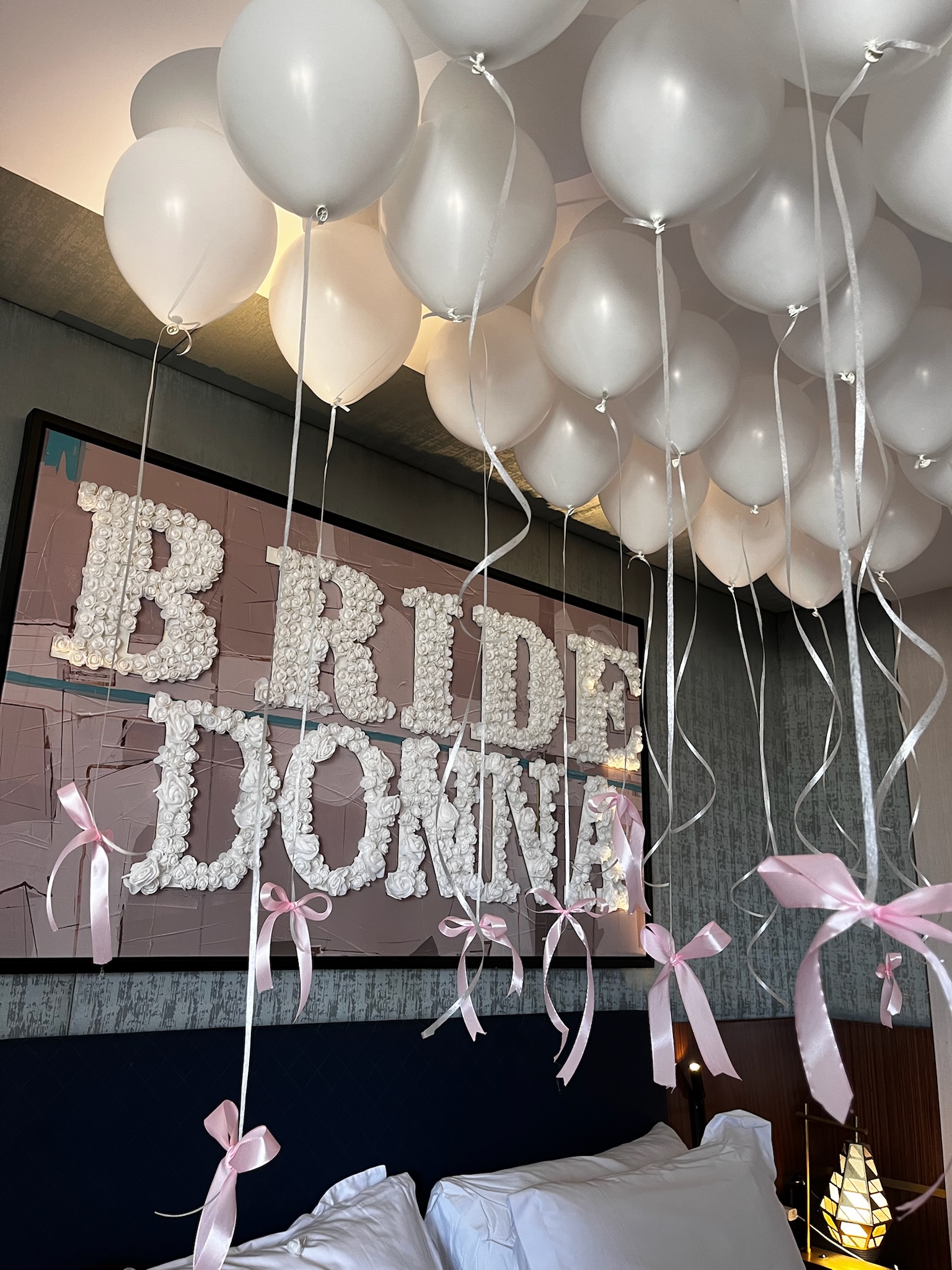 Bridal celebration decor